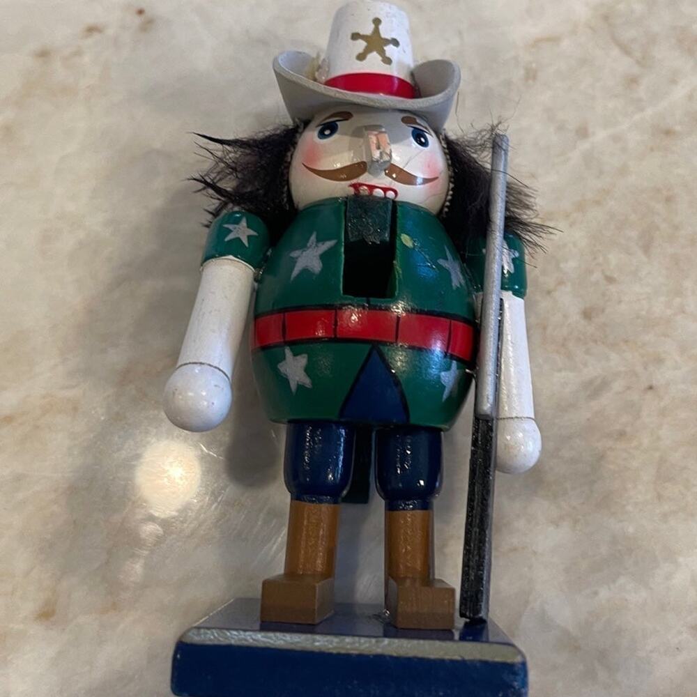 Nutcracker Sheriff cowboy soldier Christmas